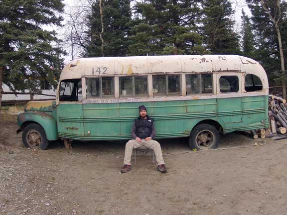 The bus used in the film "Into The Wild" still remains in Healy, Alaska.